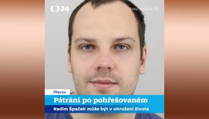 Radim Špaček - pátrání