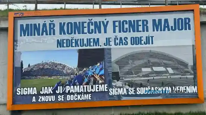 billboard Sigma Olomouc