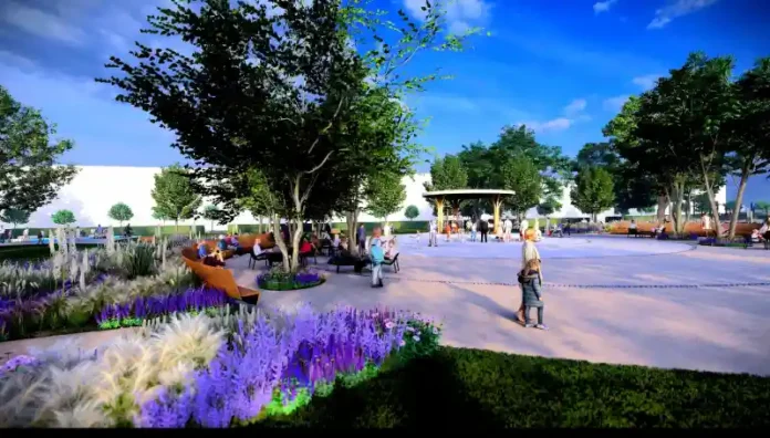 Park Svobody Přerov nový vzhled (1)