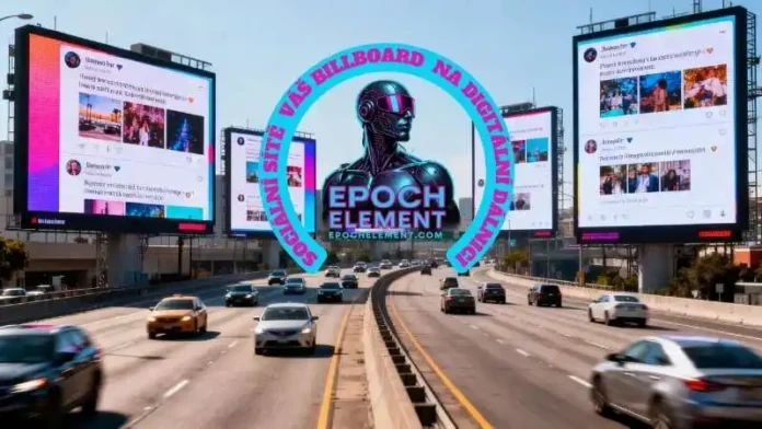 Sociální sítě váš Billboard na digitální dálnici